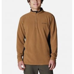 Bluza polarowa COLUMBIA KLAMATH RANGE II HALF ZIP Brązowy. Brązowe kurtki narciarskie i snowboardowe Columbia, m, bez wzorów, z polaru, narciarskie. Za 193.64 zł.