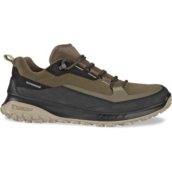 Buty do chodzenia męskie Ecco Ult trn Low. Czarne buty turystyczne ecco, bez wzorów, z materiału, bez zapięcia, trekkingowe. W wyprzedaży za 613.00 zł.
