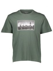 Pepe Jeans Koszulka w kolorze khaki rozmiar: XXL. Brązowe bezrękawniki Pepe Jeans, xxl, bez wzorów, z bawełny, bez kołnierzyka, bez ramiączek. Za 77.45 zł.