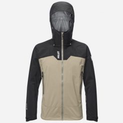 Kurtka Alpinistyczna Millet Kamet GTX. Brązowe kurtki Millet, na zimę, l, bez wzorów, z gore-texu, z kapturem. Za 1,593.60 zł.