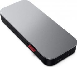 Power Bank Lenovo Go USB-C Laptop 20000mAh Silver. Szare powerbanki Lenovo. Za 424.99 zł.