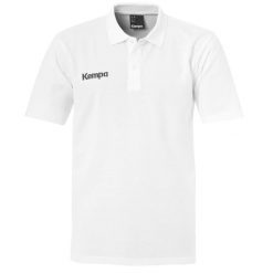 Polo Kempa Classic. Białe koszulki polo Kempa, m, bez wzorów, z materiału, bez kołnierzyka, bez ramiączek, do piłki ręcznej. Za 170.50 zł.