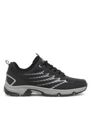 Sprandi Półbuty CITYPATH MP86-23298 Czarny. Czarne eleganckie półbuty Sprandi, bez wzorów, z materiału, bez obcasa, bez zapięcia. Za 119.99 zł.