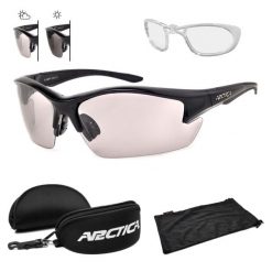 Okulary przeciwsłoneczne polaryzacyjne fotochromowe Arctica Performance S-148FP. Czarne okulary przeciwsłoneczne ARCTICA. Za 235.00 zł.