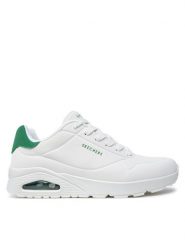 Skechers Sneakersy Uno - Suited On Air 183004 Beżowy. Brązowe buty sportowe casual Skechers, bez wzorów, ze skóry, bez zapięcia. Za 259.99 zł.