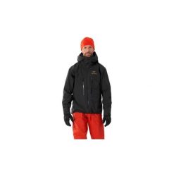 Kurtka trekkingowa męska Alpha SV FW25. Czarne kurtki Arc'teryx, m, bez wzorów, bez kaptura. Za 4,199.99 zł.
