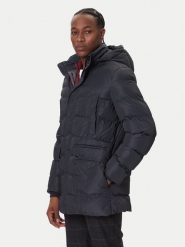 Geox Kurtka zimowa Leitan M5628B T3266 F9112 Czarny Regular Fit. Czarne kurtki Geox, na zimę, m, bez wzorów, z syntetyku, bez kaptura. Za 1,259.00 zł.