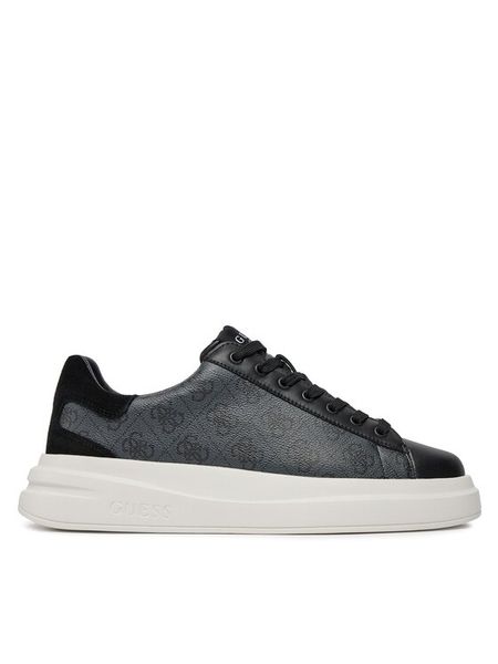 Guess Sneakersy FMPVIB FAL12 Czarny. Czarne buty sportowe casual Guess, z aplikacjami, ze skóry, bez zapięcia. Za 489.99 zł.