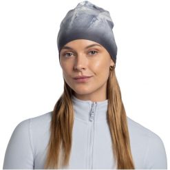 Czapka BUFF ECOSTRETCH BEANIE SNOUT ASH. Szare czapki zimowe Buff, bez wzorów. W wyprzedaży za 89.93 zł.