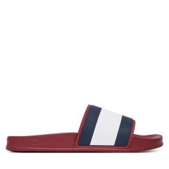 Klapki Tommy Hilfiger. Czerwone klapki Tommy Hilfiger. Za 189.99 zł.