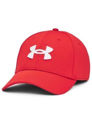 Under Armour Czapka "Blitzing" w kolorze czerwonym rozmiar: M/L. Czerwone czapki z daszkiem Under Armour, bez wzorów. Za 70.45 zł.