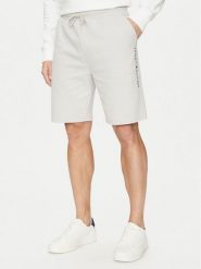 Tommy Hilfiger Szorty sportowe UM0UM03452 Szary Regular Fit. Szare krótkie spodenki sportowe Tommy Hilfiger, m, bez wzorów, z bawełny. Za 219.99 zł.