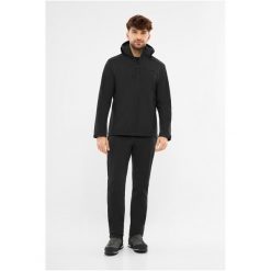 Kurtka męska VIKING Kerns Man Softshell. Czarne kurtki Viking, m, bez wzorów, z softshellu, bez kaptura. Za 299.90 zł.