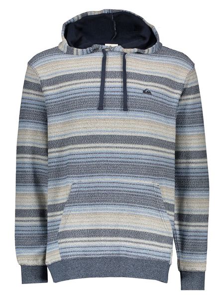 Quiksilver Bluza "Great Otway" w kolorze niebieskim rozmiar: L. Niebieskie bluzy Quiksilver, l, bez wzorów, z kapturem. Za 119.40 zł.