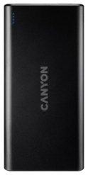 Canyon PB-106 10000 mAh czarny. Czarne powerbanki . Za 79.90 zł.