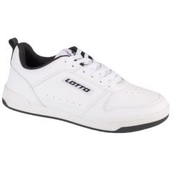 Buty sportowe Sneakersy męskie, Toco BC. Białe buty sportowe casual Lotto, bez wzorów, bez zapięcia. Za 129.99 zł.