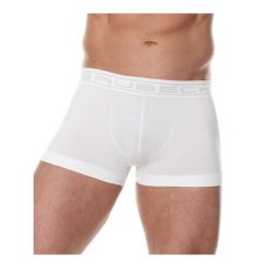 Bokserki męskie bawełniane Brubeck COMFORT COTTON. Białe bokserki Brubeck, m, bez wzorów, z bawełny. Za 39.99 zł.