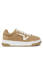 Vans Sneakersy Upland VN000D1H4MG1 Beżowy. Brązowe buty sportowe casual Vans, bez wzorów, ze skóry, bez zapięcia. Za 289.99 zł.