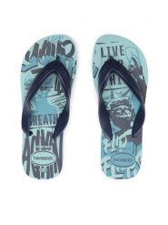Havaianas Japonki 41402842404 Niebieski. Niebieskie japonki Havaianas, bez wzorów, z tworzywa sztucznego. Za 59.99 zł.