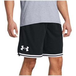 Spodenki koszykarskie męskie Under Armour 10" Perimeter Short. Czarne szorty Under Armour, m, bez wzorów, sportowe. Za 139.99 zł.