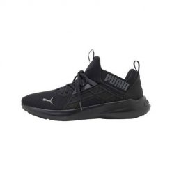 Buty do chodzenia męskie Puma Softride Enzo Nxt. Czarne buty sportowe casual Puma, bez wzorów, z materiału, bez zapięcia. Za 349.00 zł.