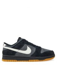 Nike Sneakersy DUNK LOW RETRO SEHQ1931 Czarny. Czarne buty sportowe casual Nike, bez wzorów, ze skóry, bez zapięcia. Za 529.99 zł.