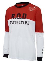 Protective Koszulka funkcyjna "Monster Mash" w kolorze biało-czerwonym rozmiar: XL. Białe t-shirty sportowe Protective, bez wzorów, bez ramiączek, outdoorowe. Za 139.87 zł.