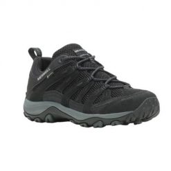 Buty trekkingowe męskie Merrell Alverstone 2 Gtx. Czarne buty trekkingowe Merrell, bez wzorów, z materiału, bez zapięcia, trekkingowe. Za 659.99 zł.