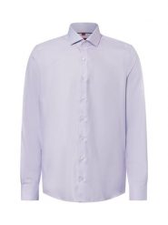 Finshley & Harding koszula biznesowa - non-iron Mężczyźni Slim Fit Bawełna różowy|niebieski, 44. Czerwone koszule Finshley & Harding, m, bez wzorów, z bawełny, bez kołnierzyka, bez ramiączek. Za 229.95 zł.