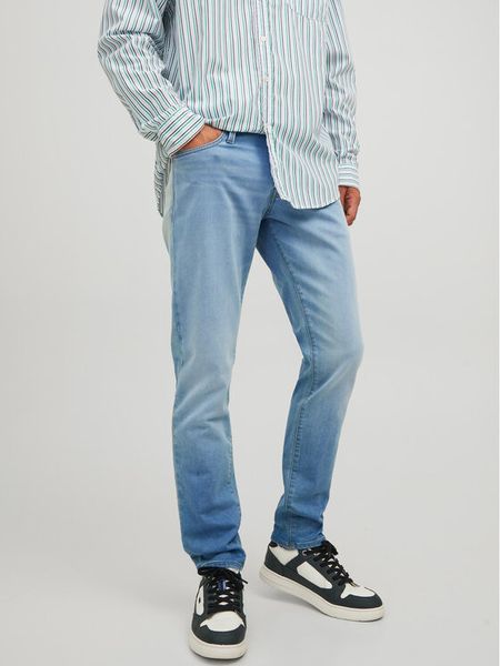 Jack & Jones Jeansy Glenn 12224131 Niebieski Slim Fit. Niebieskie jeansy Jack & Jones, m. Za 149.99 zł.