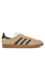 Adidas Sneakersy Gazelle IH9635 Beżowy. Brązowe buty sportowe casual Adidas, bez wzorów, ze skóry, bez zapięcia. Za 479.99 zł.