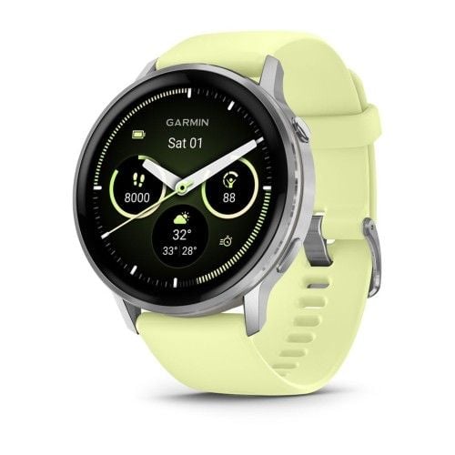 Smartwatch GARMIN Venu 4 45mm Gray Silver Citron. Szare smartbandy GARMIN, bez wzorów. Za 2,640.99 zł.