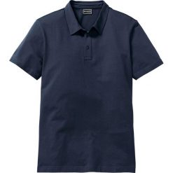 Shirt polo ze stretchem Slim Fit bonprix ciemnoniebieski. Koszulki polo bonprix. Za 54.99 zł.