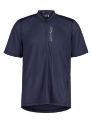 Maloja Koszulka kolarska "CarzanoM." w kolorze granatowym rozmiar: S. Niebieskie t-shirty sportowe Maloja, bez wzorów, z materiału, bez ramiączek, rowerowe. Za 193.24 zł.
