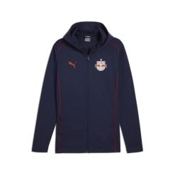 Męska kurtka z kapturem Casuals FC Red Bull Salzburg PUMA Navy Red Blue. Czerwone kurtki Puma, m, bez wzorów, z kapturem. W wyprzedaży za 254.00 zł.
