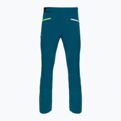 Spodnie softshell męskie ORTOVOX Col Becchei. Niebieskie spodnie narciarskie i snowboardowe ORTOVOX, m, bez wzorów, z softshellu, narciarskie. Za 899.99 zł.