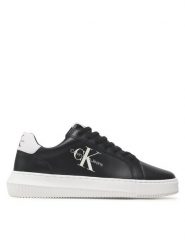 Calvin Klein Jeans Sneakersy Chunky Cupsole Monologo YM0YM00681 Czarny. Czarne buty sportowe casual Calvin Klein Jeans, bez wzorów, z jeansu, bez zapięcia. Za 359.99 zł.