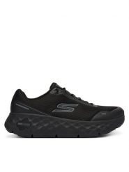 Skechers Sneakersy Go Walk Max Cushioning Flex 217113/BBK Czarny. Czarne buty sportowe casual Skechers, bez wzorów, z materiału, bez zapięcia. Za 339.99 zł.