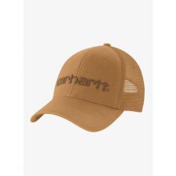 Czapka z daszkiem Carhartt Dunmore Cap - carhartt brown/oiled walnut. Brązowe czapki z daszkiem Carhartt, bez wzorów. Za 102.99 zł.