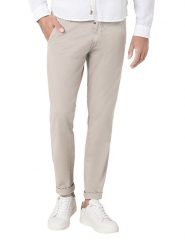 Timezone Spodnie chino "Lui" - Regular fit - w kolorze beżowym rozmiar: W36/L34. Brązowe eleganckie spodnie Timezone, na co dzień, l. Za 152.95 zł.