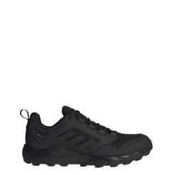 Tracerocker 2.0 GORE-TEX Trail Running Shoes. Czarne buty do biegania Adidas, bez wzorów, z gore-texu, bez zapięcia, do biegania, gore-tex. Za 427.99 zł.
