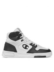 Champion Sneakersy Z80 Hi Mid Cut Shoe S22180-WW008 Biały. Białe buty sportowe casual Champion, bez wzorów, ze skóry, bez zapięcia. Za 379.99 zł.