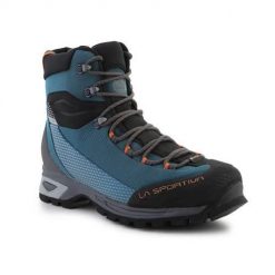Buty trekkingowe męskie La Sportiva Trango Trk GTX. Zielone buty trekkingowe La Sportiva, bez wzorów, z tkaniny, bez zapięcia, trekkingowe. Za 1,268.00 zł.