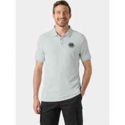 Koszulka Polo Męska Helly Hansen Hp Race. Szare koszulki polo Helly Hansen, m, bez wzorów, bez kołnierzyka, bez ramiączek. Za 369.00 zł.