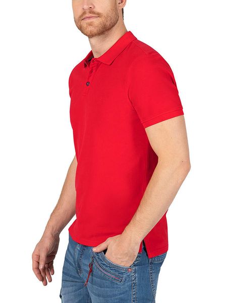 Timezone Koszulka polo w kolorze czerwonym rozmiar: L. Czerwone koszulki polo Timezone, l, bez wzorów, z bawełny, bez kołnierzyka, bez ramiączek. Za 95.92 zł.