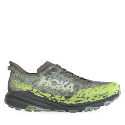 Buty do biegania Hoka. Zielone buty do biegania HOKA, bez wzorów, z gore-texu, bez zapięcia, do biegania, gore-tex. Za 599.99 zł.