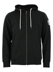 Peak Mountain Bluza "Cage" w kolorze czarnym rozmiar: M. Czarne bluzy Peak Mountain, m, z aplikacjami, z bawełny, bez kaptura. Za 178.79 zł.