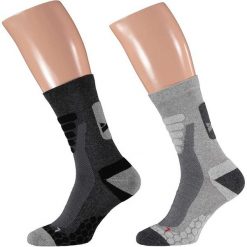 Skarpety turystyczne Xtreme 2-pack Multi szary. Szare skarpety XTREME SOCKSWEAR, bez wzorów. Za 133.99 zł.
