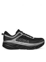 Hoka Buty do biegania Bondi 7 1110518 Czarny. Czarne buty do biegania HOKA, bez wzorów, z materiału, bez zapięcia, do biegania. Za 719.99 zł.