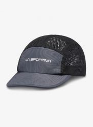 Czapka do biegania La Sportiva Skyline Air Cap. Szare czapki z daszkiem La Sportiva, bez wzorów, z materiału. Za 170.49 zł.
